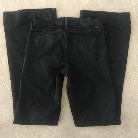 NWOT SOLD Design Lab Pull On Black Flared Jeans - Picture 4 of 8